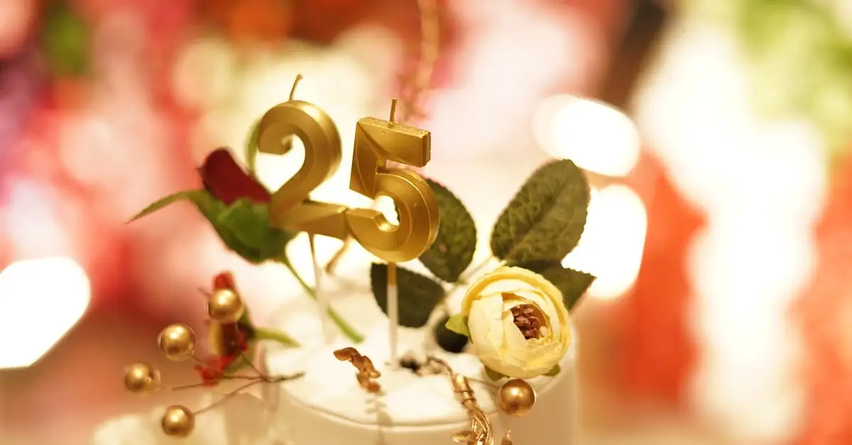 25 Jaar Getrouwd: Vier Uw Zilveren Huwelijksjubileum