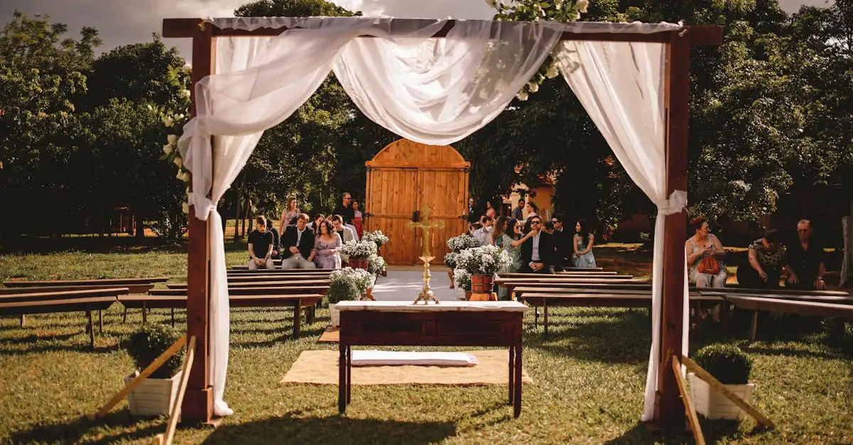Kleine bruiloft locaties voor een intieme ceremonie
